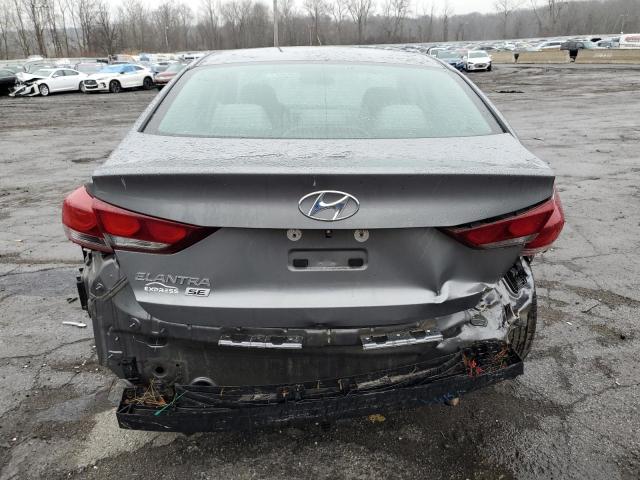 5NPD74LF0JH250184 - 2018 HYUNDAI ELANTRA SE GRAY photo 6