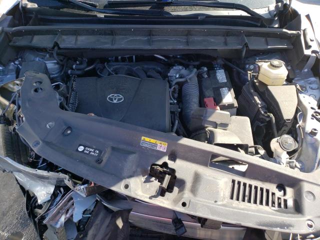 5TDGZRAH2MS047160 - 2021 TOYOTA HIGHLANDER XLE BLUE photo 12