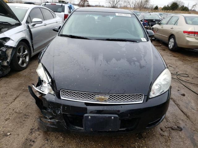 2G1WF5E34C1151160 - 2012 CHEVROLET IMPALA LS BLACK photo 5