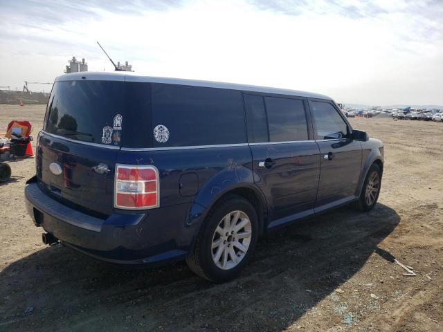 2FMGK5CC2CBD03906 - 2012 FORD FLEX SEL BLUE photo 3