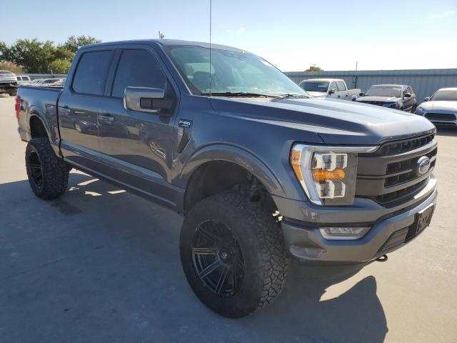 1FTFW1E59MFA95776 - 2021 FORD F150 SUPERCREW GRAY photo 4