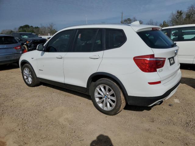 5UXWY3C55F0E95611 - 2015 BMW X3 XDRIVE28D WHITE photo 2