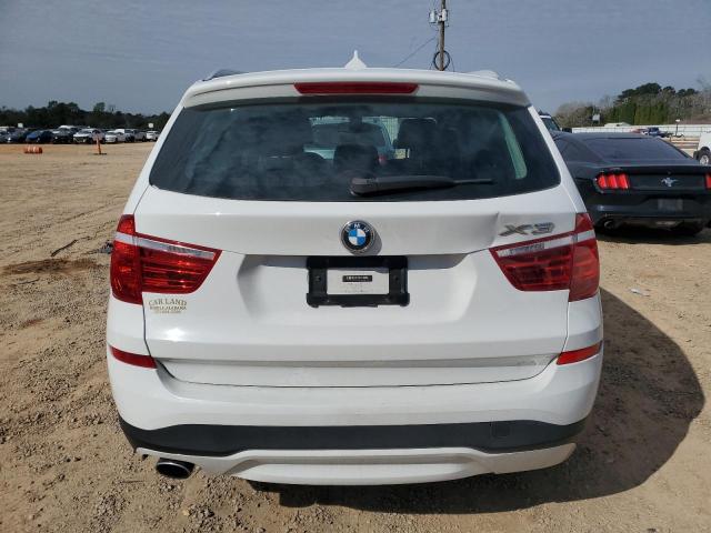 5UXWY3C55F0E95611 - 2015 BMW X3 XDRIVE28D WHITE photo 6