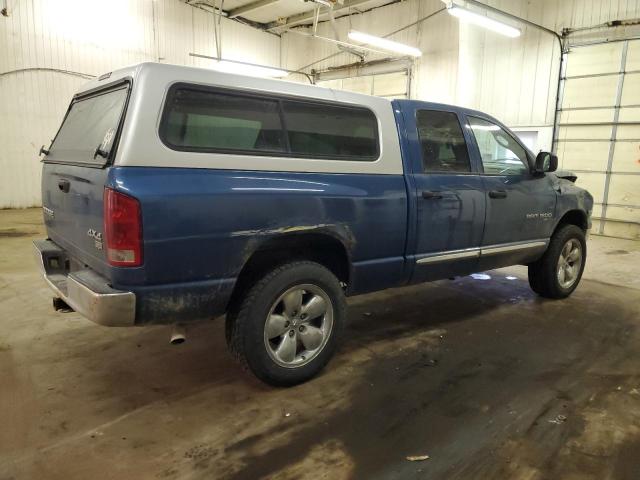 1D7HU18D44S547115 - 2004 DODGE RAM 1500 ST BLUE photo 3