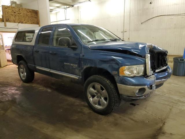 1D7HU18D44S547115 - 2004 DODGE RAM 1500 ST BLUE photo 4