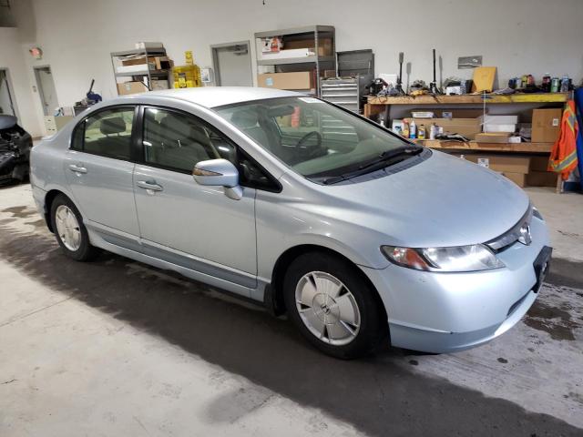 JHMFA36276S003457 - 2006 HONDA CIVIC HYBRID SILVER photo 4