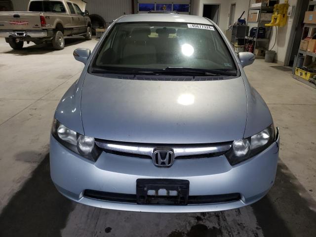 JHMFA36276S003457 - 2006 HONDA CIVIC HYBRID SILVER photo 5