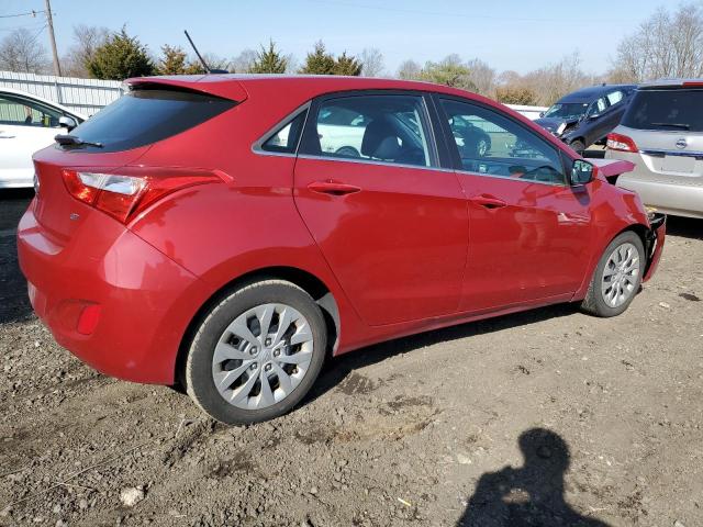 KMHD35LH2GU325352 - 2016 HYUNDAI ELANTRA GT RED photo 3