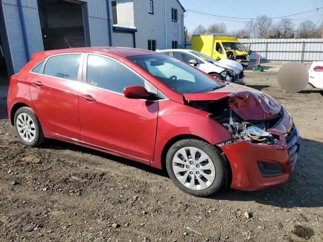 KMHD35LH2GU325352 - 2016 HYUNDAI ELANTRA GT RED photo 4