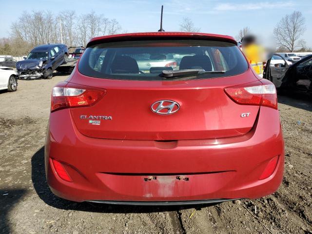 KMHD35LH2GU325352 - 2016 HYUNDAI ELANTRA GT RED photo 6