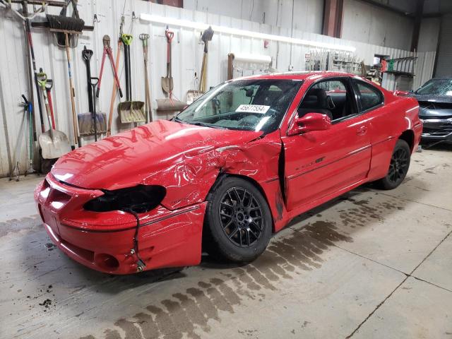 1G2NW12E2YM818258 - 2000 PONTIAC GRAND AM GT RED photo 1