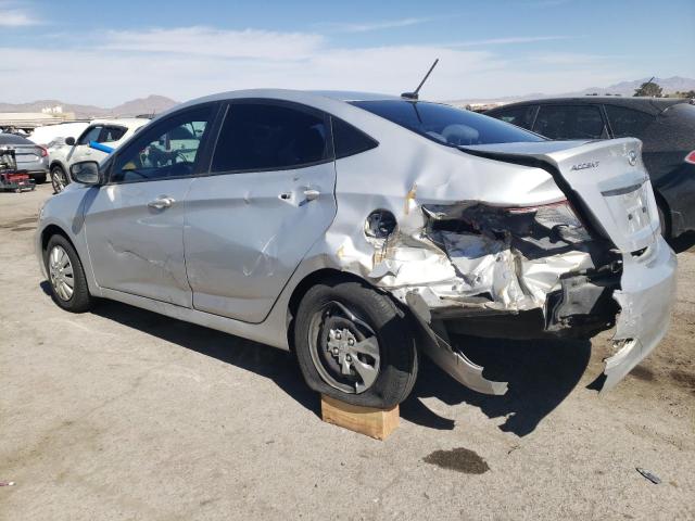 KMHCT4AE1FU903924 - 2015 HYUNDAI ACCENT GLS SILVER photo 2