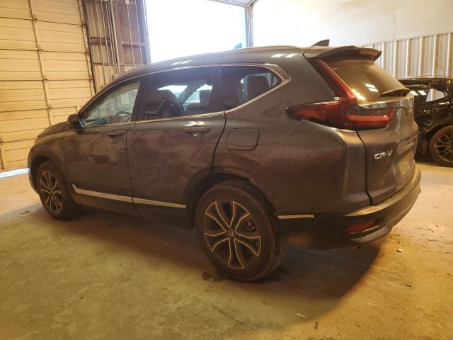 7FARW2H90NE051242 - 2022 HONDA CR-V TOURING GRAY photo 2