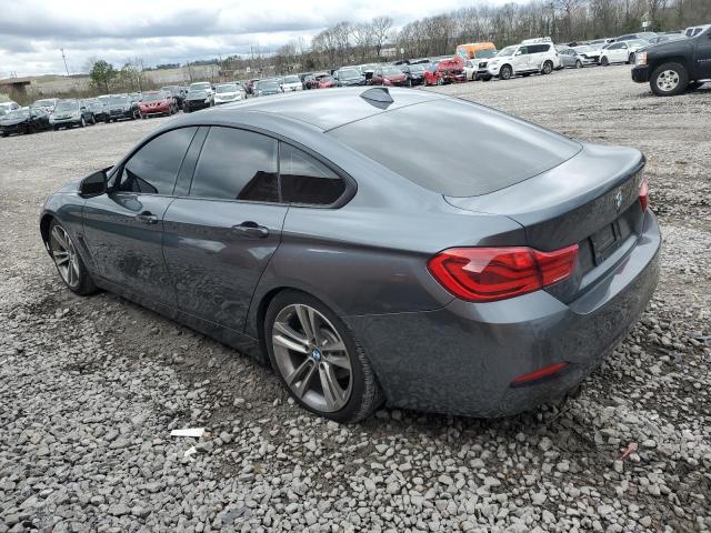 WBA4J1C58JBM10415 - 2018 BMW 430I GRAN COUPE GRAY photo 2