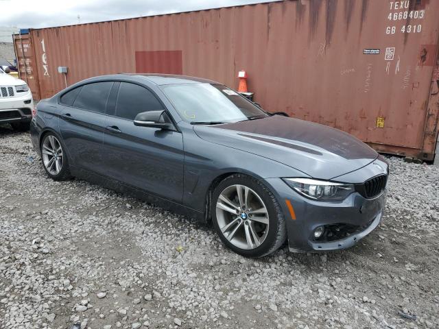 WBA4J1C58JBM10415 - 2018 BMW 430I GRAN COUPE GRAY photo 4