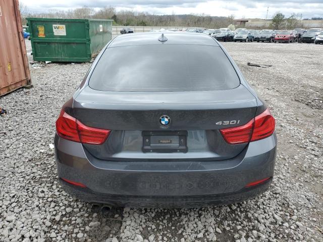 WBA4J1C58JBM10415 - 2018 BMW 430I GRAN COUPE GRAY photo 6