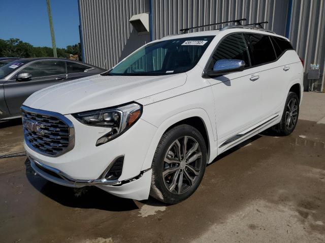 3GKALSEX3KL255202 - 2019 GMC TERRAIN DENALI WHITE photo 1