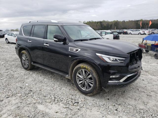 JN8AZ2ND6K9850509 - 2019 INFINITI QX80 LUXE BLACK photo 4