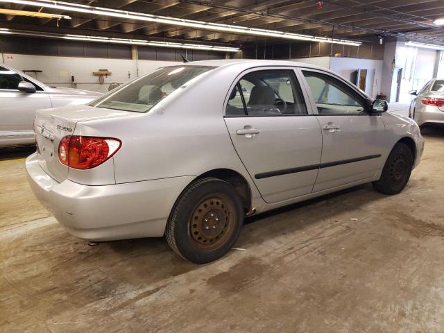 1NXBR32E34Z313594 - 2004 TOYOTA COROLLA CE SILVER photo 3