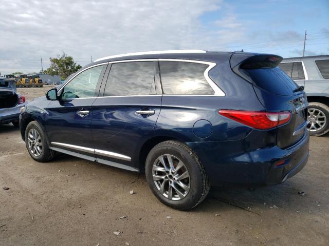 5N1AL0MN3FC535554 - 2015 INFINITI QX60 BLUE photo 2