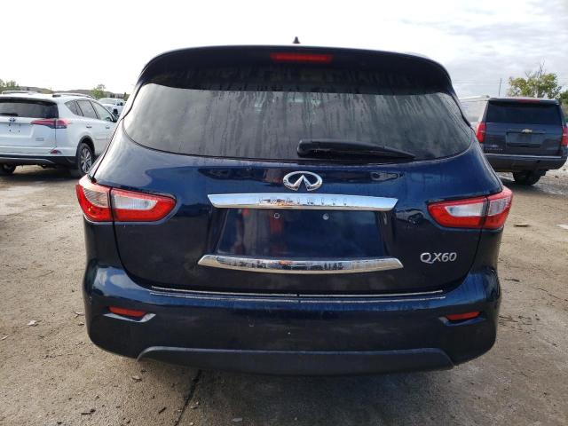 5N1AL0MN3FC535554 - 2015 INFINITI QX60 BLUE photo 6