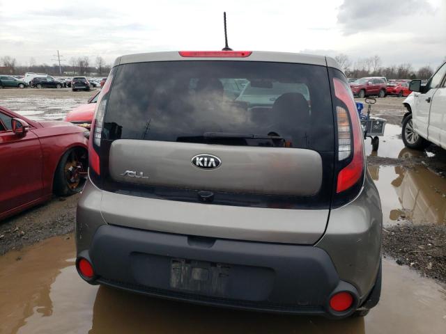 KNDJP3A54E7085628 - 2014 KIA SOUL + GRAY photo 6