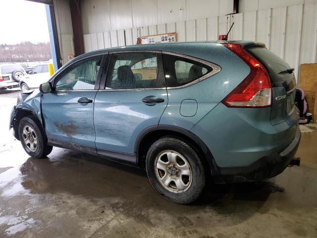 2HKRM4H35EH718798 - 2014 HONDA CR-V LX BLUE photo 2