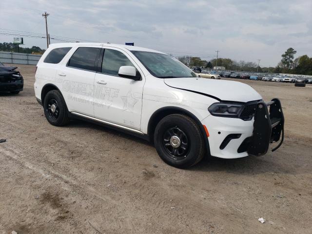 1C4RDJFG3MC642822 - 2021 DODGE DURANGO PURSUIT WHITE photo 4