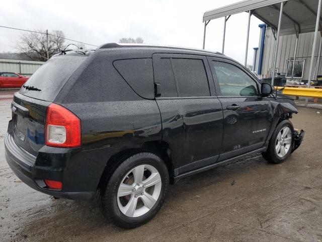 1C4NJCBB7CD554054 - 2012 JEEP COMPASS SPORT BLACK photo 3