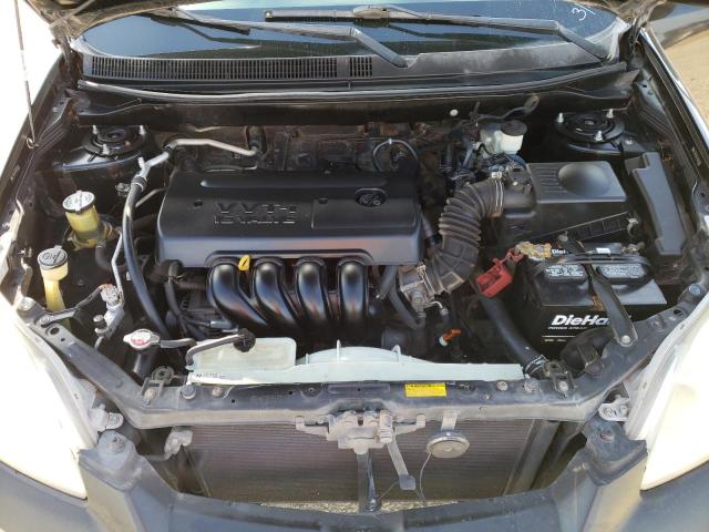 2T1KR32E47C682387 - 2007 TOYOTA COROLLA MA XR BLACK photo 11