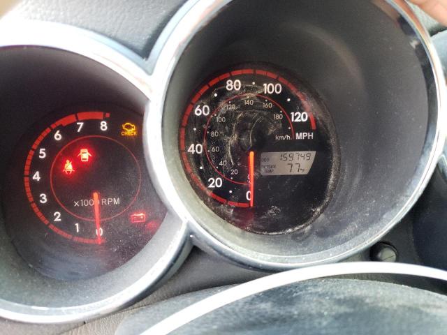 2T1KR32E47C682387 - 2007 TOYOTA COROLLA MA XR BLACK photo 9