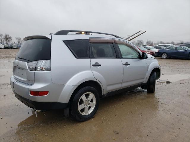 JA4MS31X97Z003178 - 2007 MITSUBISHI OUTLANDER ES SILVER photo 3