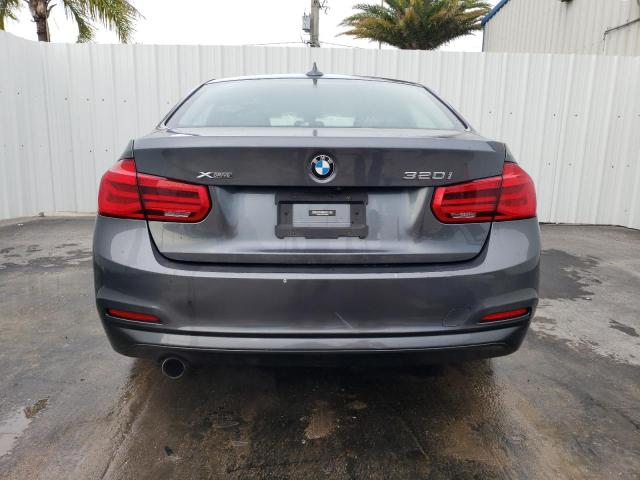 WBA8A3C54JA505038 - 2018 BMW 320 XI GRAY photo 6