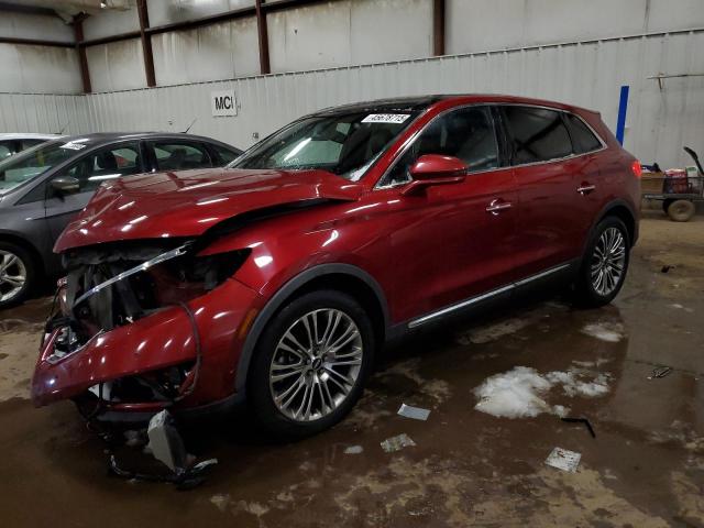 2LMTJ8LR8GBL24549 - 2016 LINCOLN MKX RESERVE RED photo 1