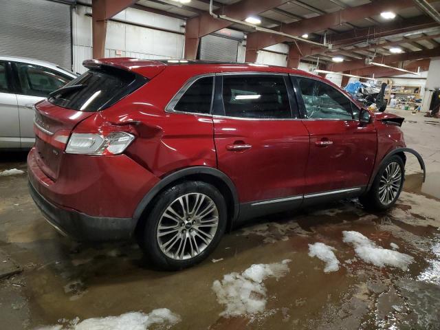 2LMTJ8LR8GBL24549 - 2016 LINCOLN MKX RESERVE RED photo 3