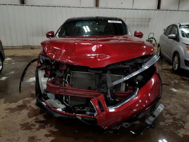 2LMTJ8LR8GBL24549 - 2016 LINCOLN MKX RESERVE RED photo 5