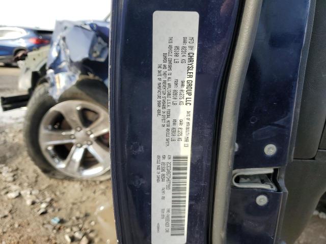 2C3CDXBG7DH677993 - 2013 DODGE CHARGER SE BLUE photo 12