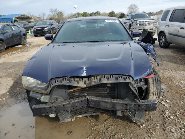 2C3CDXBG7DH677993 - 2013 DODGE CHARGER SE BLUE photo 5