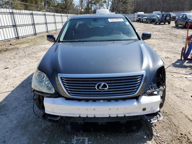 JTHBN36F040165297 - 2004 LEXUS LS 430 GRAY photo 5