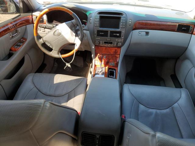 JTHBN36F040165297 - 2004 LEXUS LS 430 GRAY photo 8