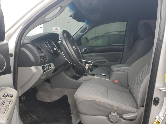 5TFJU4GN3BX002384 - 2011 TOYOTA TACOMA DOUBLE CAB PRERUNNER SILVER photo 7