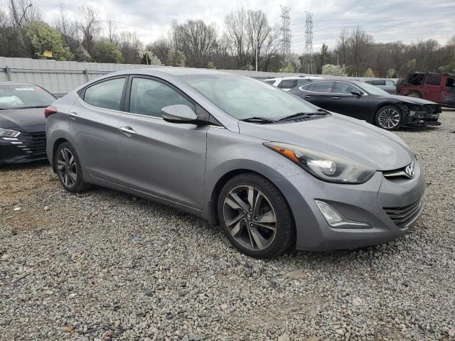 KMHDH4AEXFU455673 - 2015 HYUNDAI ELANTRA SE SILVER photo 4