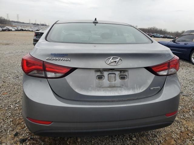 KMHDH4AEXFU455673 - 2015 HYUNDAI ELANTRA SE SILVER photo 6