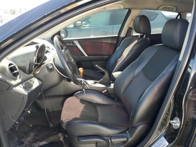 JM1BL1L43C1672881 - 2012 MAZDA SPEED 3 BLACK photo 7