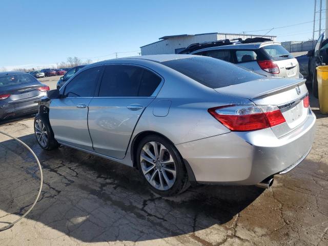 1HGCR2F5XEA183556 - 2014 HONDA ACCORD SPORT SILVER photo 2