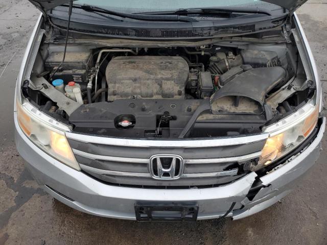 5FNRL5H28BB098863 - 2011 HONDA ODYSSEY LX SILVER photo 12