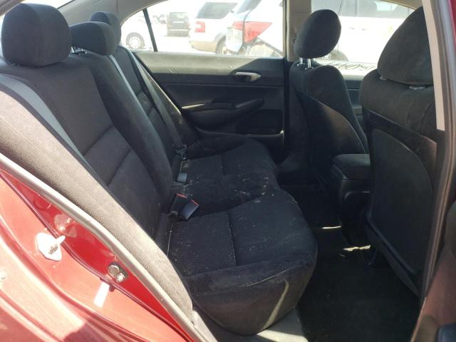 2HGFA1E68AH528037 - 2010 HONDA CIVIC LX-S برغندي صورة 10