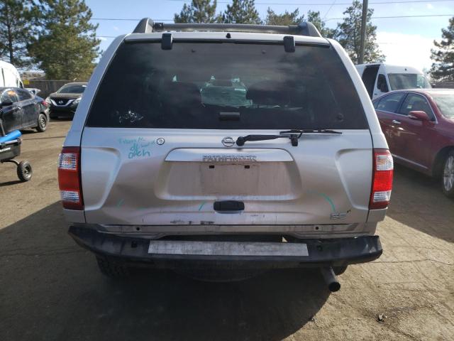 JN8DR09Y22W712532 - 2002 NISSAN PATHFINDER LE 银色 照片 6