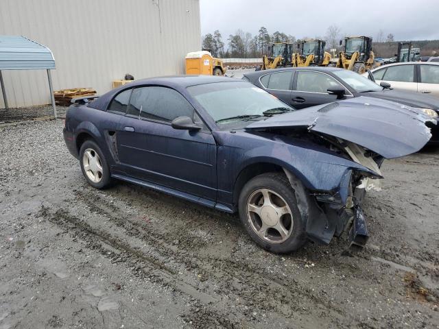 1FAFP40492F118554 - 2002 FORD MUSTANG BLUE photo 4