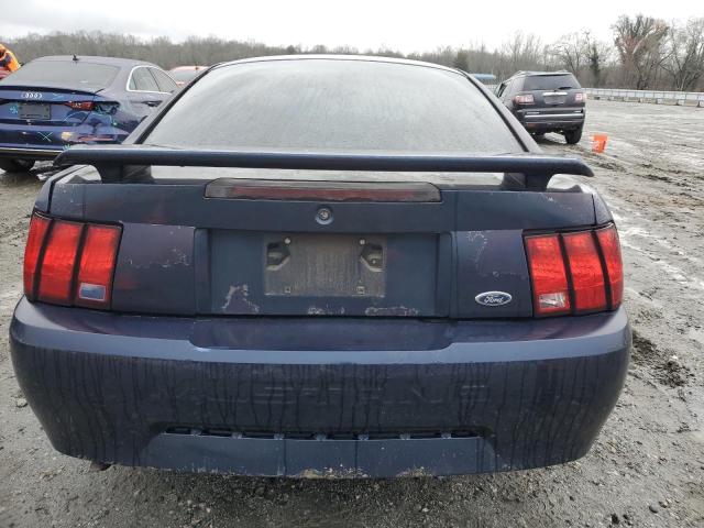 1FAFP40492F118554 - 2002 FORD MUSTANG BLUE photo 6